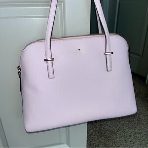 Kate Spade Pale Pink Saffiano Leather Satchel